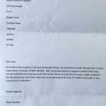 Letter from Rendall Trust